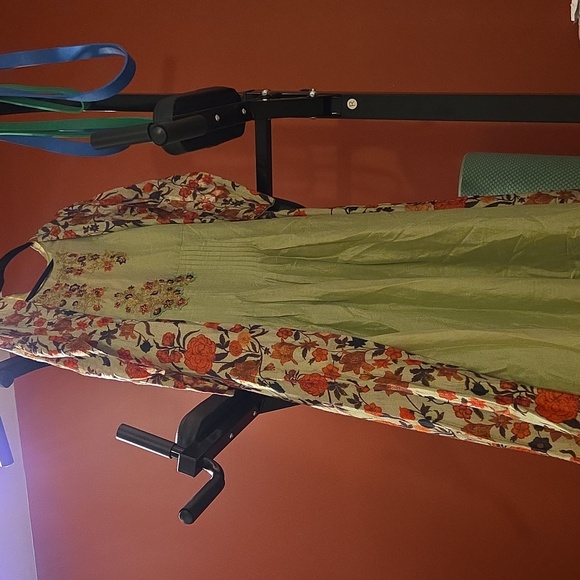 Other - Cotton Anarkali/dress With Embroidered Duster